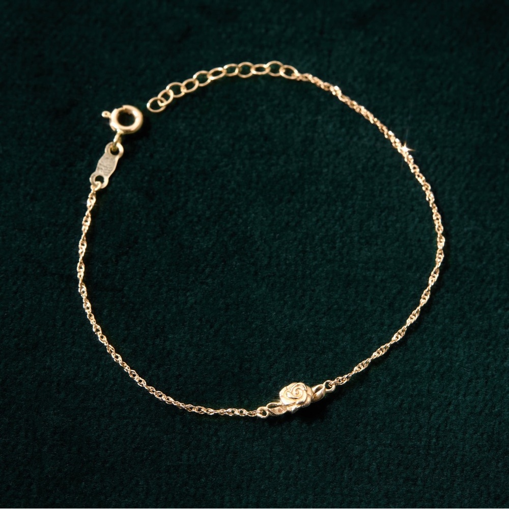 Catbird x Jenny Slate Rosette Gold Bracelet